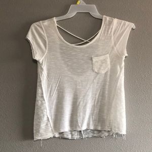 Loose/sheer White Top